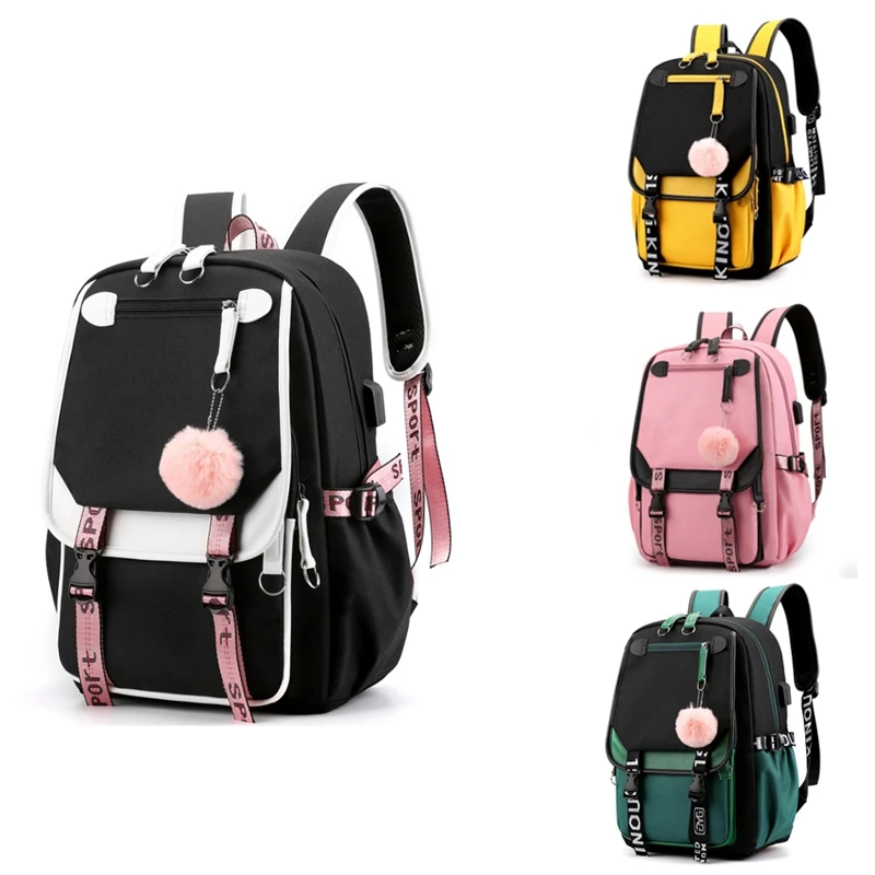 Women Girls School Backpacks Anti Theft USB Charge Backpack Waterproof Bagpack School Bags Teenage Travel Bag
Women Girls School Backpacks Anti Theft USB Charge Backpack Waterproof Bagpack School Bags Teenage Travel Bag