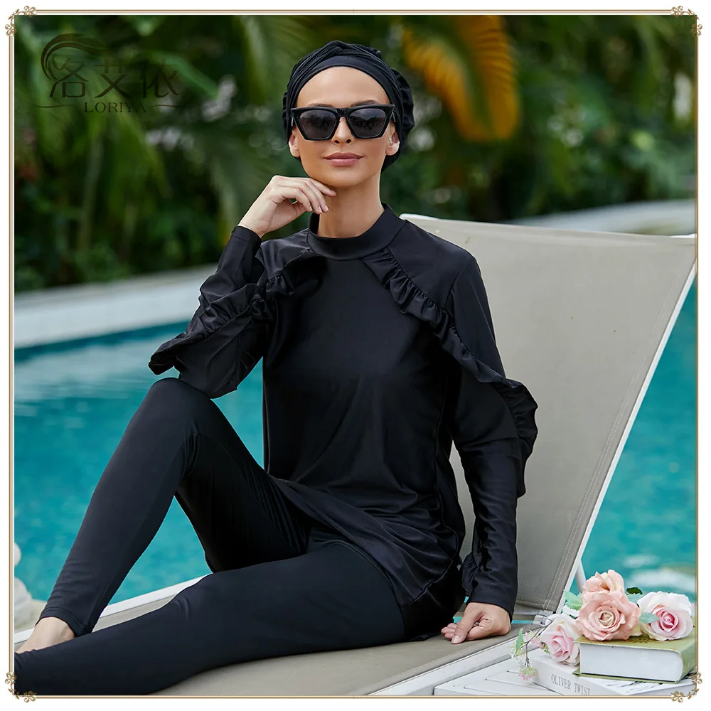 Quality muslim women swimwears full coverage Islamic hijab Swimming Suit for women adult beachwear Arabic sports swimwear
Quality muslim women swimwears full coverage Islamic hijab Swimming Suit for women adult beachwear Arabic sports swimwear