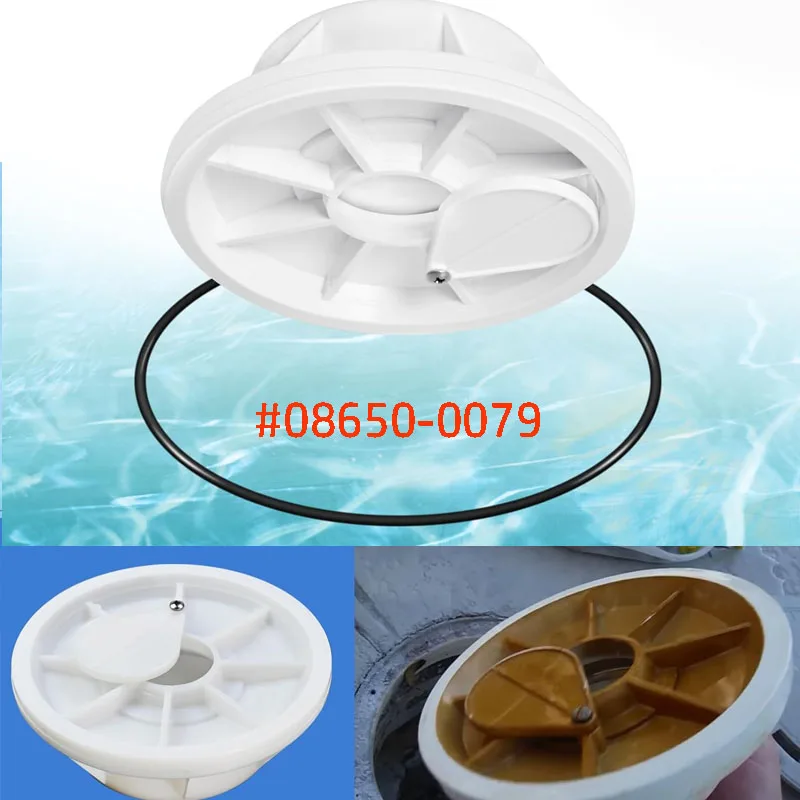 

08650-0079 Skimmer Float Valve Assembly Skimmer Diverter with O-Ring Fit for Pentair Sta-Rite U-3 Pool and Spa Skimmers