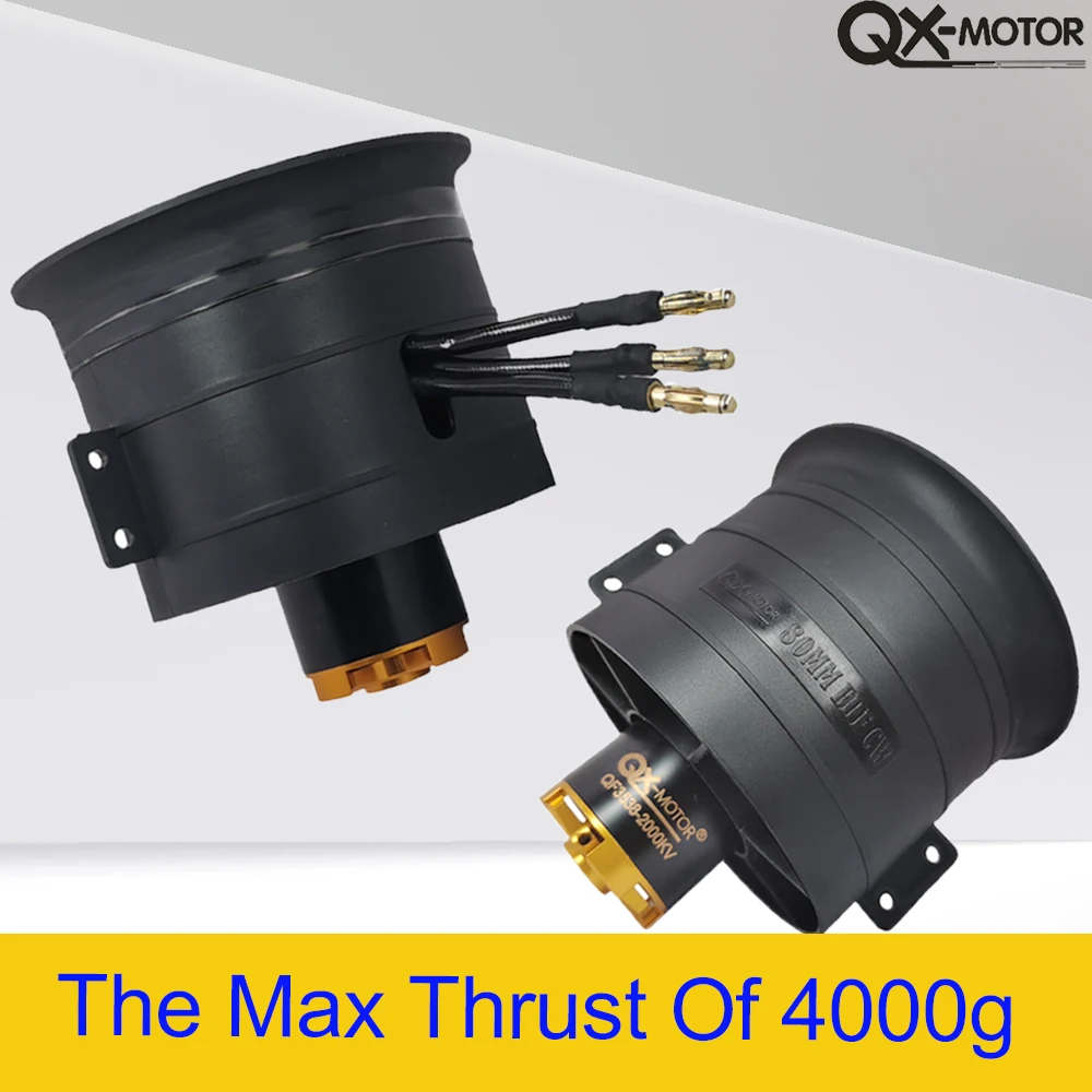 QX-MOTOR 80 мм edf cw ccw с 12 лезвиями 6s 12s бесщеточный двигатель для ems/freewing rc самолет
QX-MOTOR 80 мм edf cw ccw с 12 лезвиями 6s 12s бесщеточный двигатель для ems/freewing rc самолет