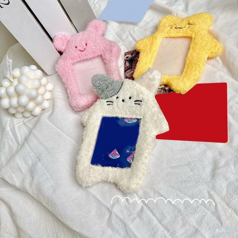 Kawaii Cartoon Plush Photocard Holder Cute Cat Rabbit Photo Protective Case Card Sleeve Korean Style Bus Card Holder Girl
Kawaii Cartoon Plush Photocard Holder Cute Cat Rabbit Photo Protective Case Card Sleeve Korean Style Bus Card Holder Girl