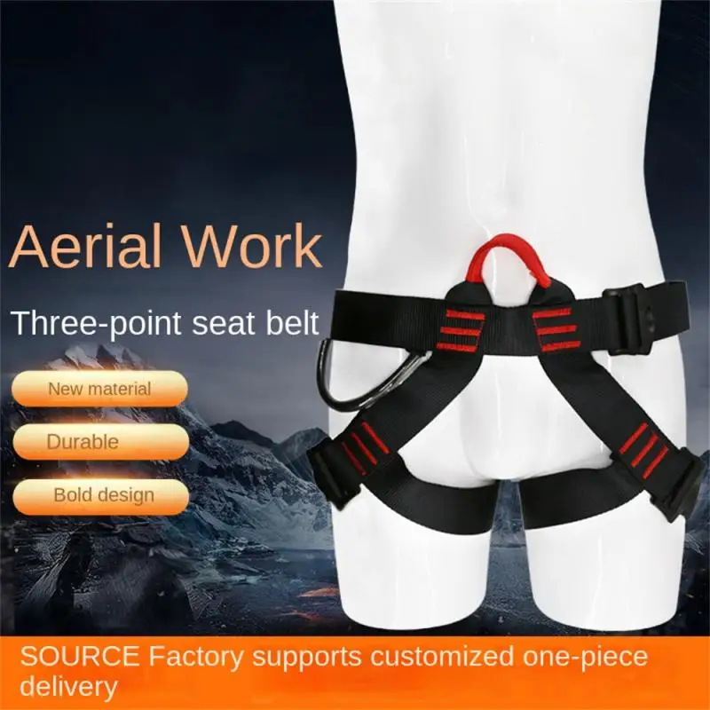 Safety Belt Durable Half Body Harness Polyester Three-point Seat Belt Survival Equipment Camping Safety Belt Portable Safe
Safety Belt Durable Half Body Harness Polyester Three-point Seat Belt Survival Equipment Camping Safety Belt Portable Safe