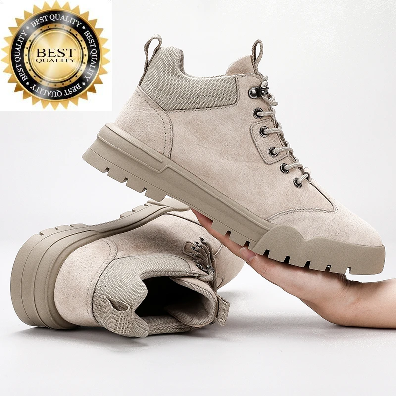Top High Men Lace-up Shoes Boots outdoor Ankle men Fashion Military Booties Man with fur warm winter snow
Top High Men Lace-up Shoes Boots outdoor Ankle men Fashion Military Booties Man with fur warm winter snow