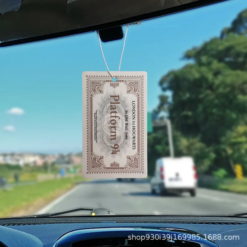 Harry Potter 9 3/4 Ticket Aromatherapy Pendant Home Wardrobe Wardrobe Car Pendant Long-lasting Fragrance Sachet
Harry Potter 9 3/4 Ticket Aromatherapy Pendant Home Wardrobe Wardrobe Car Pendant Long-lasting Fragrance Sachet