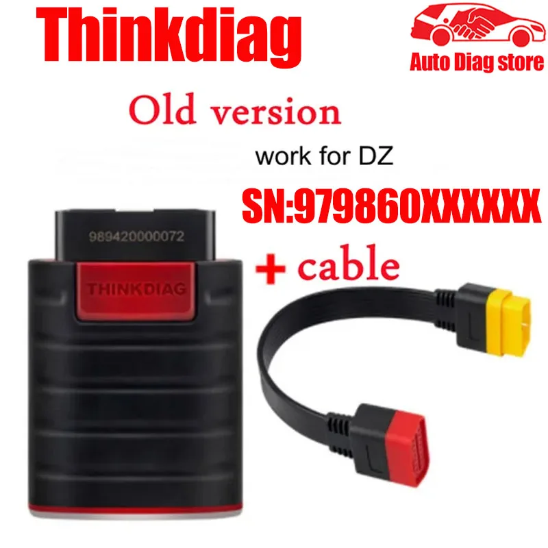 Диагностический инструмент Thinkdiag OBD2, старая версия, полная система, считыватель кодов, 15 сбросов, может работать с диагностическим инструментом OBD2 Diahzone
Диагностический инструмент Thinkdiag OBD2, старая версия, полная система, считыватель кодов, 15 сбросов, может работать с диагностическим инструментом OBD2 Diahzone