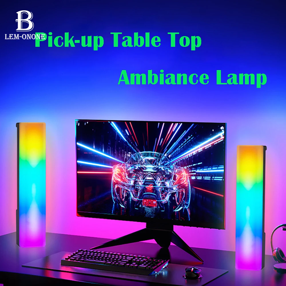 Pick-up Table Top Ambiance Lamp 3D RGB Colorful Music Voice-activated Rhythm Light Home Decor for PC Game for Holiday Gifts
Pick-up Table Top Ambiance Lamp 3D RGB Colorful Music Voice-activated Rhythm Light Home Decor for PC Game for Holiday Gifts