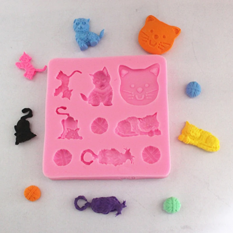 A Variety Of Cute Cat Shaped Silicone Molds Cat Cupcakes Topped With Chocolate Fondant Desserts Decorate Kitchen Baking Supplies
A Variety Of Cute Cat Shaped Silicone Molds Cat Cupcakes Topped With Chocolate Fondant Desserts Decorate Kitchen Baking Supplies