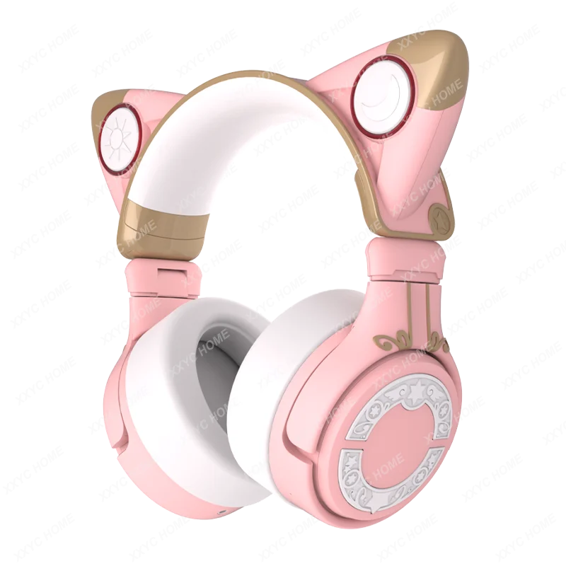 Cat Ears Headphone Head-Mounted Noise Reduction Bluetooth Wireless with Ear Microphone Cardcaptor Sakura Headphones
Cat Ears Headphone Head-Mounted Noise Reduction Bluetooth Wireless with Ear Microphone Cardcaptor Sakura Headphones