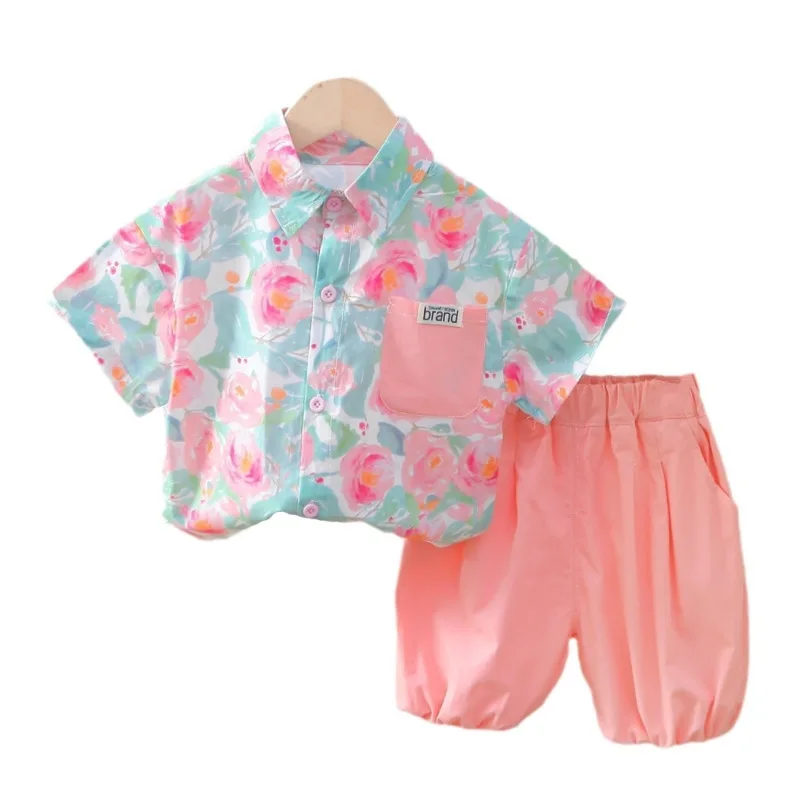 New Summer Baby Boys Clothes Suit Children Fashion Shirt Shorts 2Pcs/Sets Toddler Clothing Infant Casual Costume Kids Tracksuits
New Summer Baby Boys Clothes Suit Children Fashion Shirt Shorts 2Pcs/Sets Toddler Clothing Infant Casual Costume Kids Tracksuits