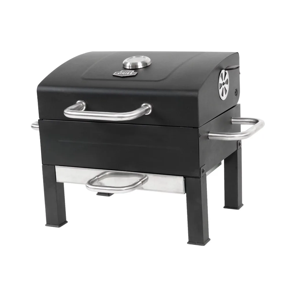 Black and Stainless Steel Camping Supplies Grill Premium Portable Charcoal Grill Freight Free Barbecue Equipment Stove Camp
Black and Stainless Steel Camping Supplies Grill Premium Portable Charcoal Grill Freight Free Barbecue Equipment Stove Camp