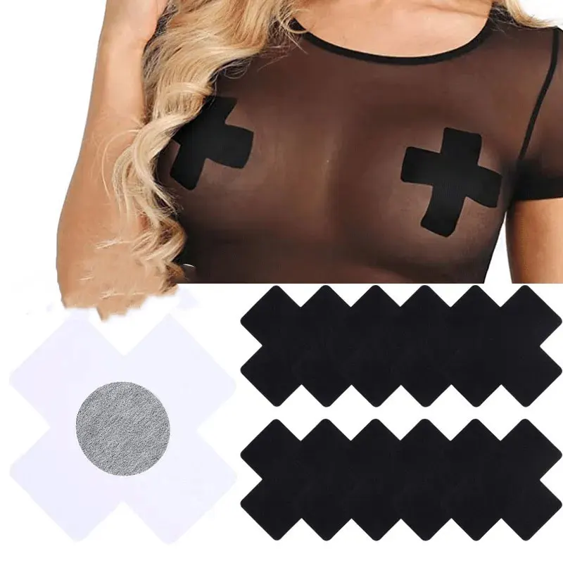 

Women Invisible Nipple Cover Letter Print Breast Lift Tape Overlays On Bra Nipple Stickers Self Adhesive Pasties Bra Accessories