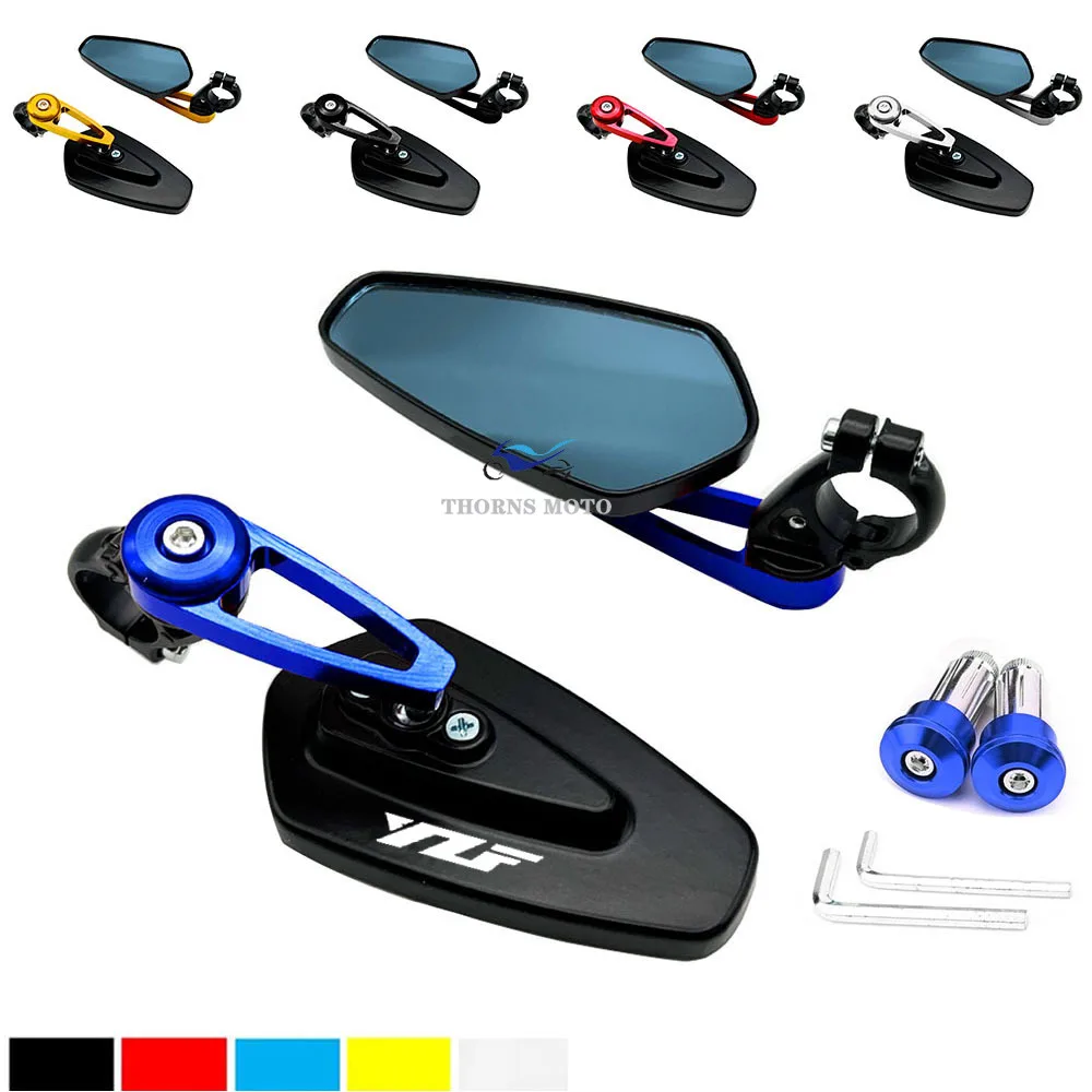 for Yamaha YZF R3 R25 R6 R1 R125 250 7/8"22MM Motorcycle Mirror CNC Aluninum Handlebar End Rearview Mirrors
for Yamaha YZF R3 R25 R6 R1 R125 250 7/8"22MM Motorcycle Mirror CNC Aluninum Handlebar End Rearview Mirrors