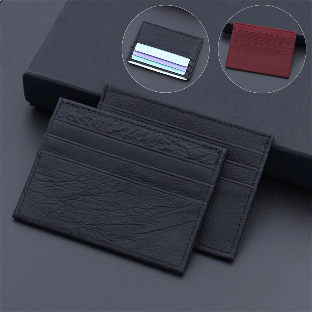 New 4/7 Slots Men's Card Holder for ID/Credit/Bank Organizer Protective Card Cover PU Leather Business Fashion Slim Mini Purses
New 4/7 Slots Men's Card Holder for ID/Credit/Bank Organizer Protective Card Cover PU Leather Business Fashion Slim Mini Purses