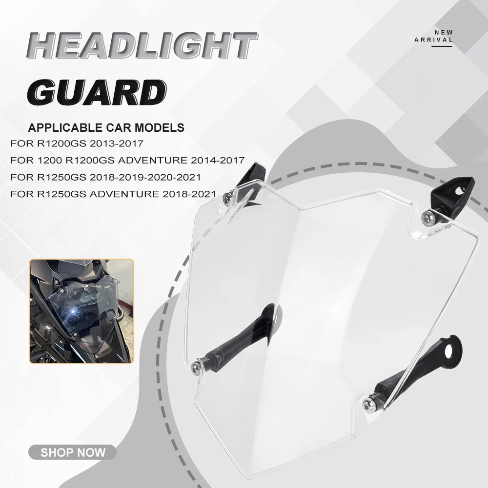 

For BMW R1250GS Adventure R1200gs R1250 GS R 1250 1200 GSA Exclusive HP GS1250 Head Light Shield Cover Headlight Protector Guard