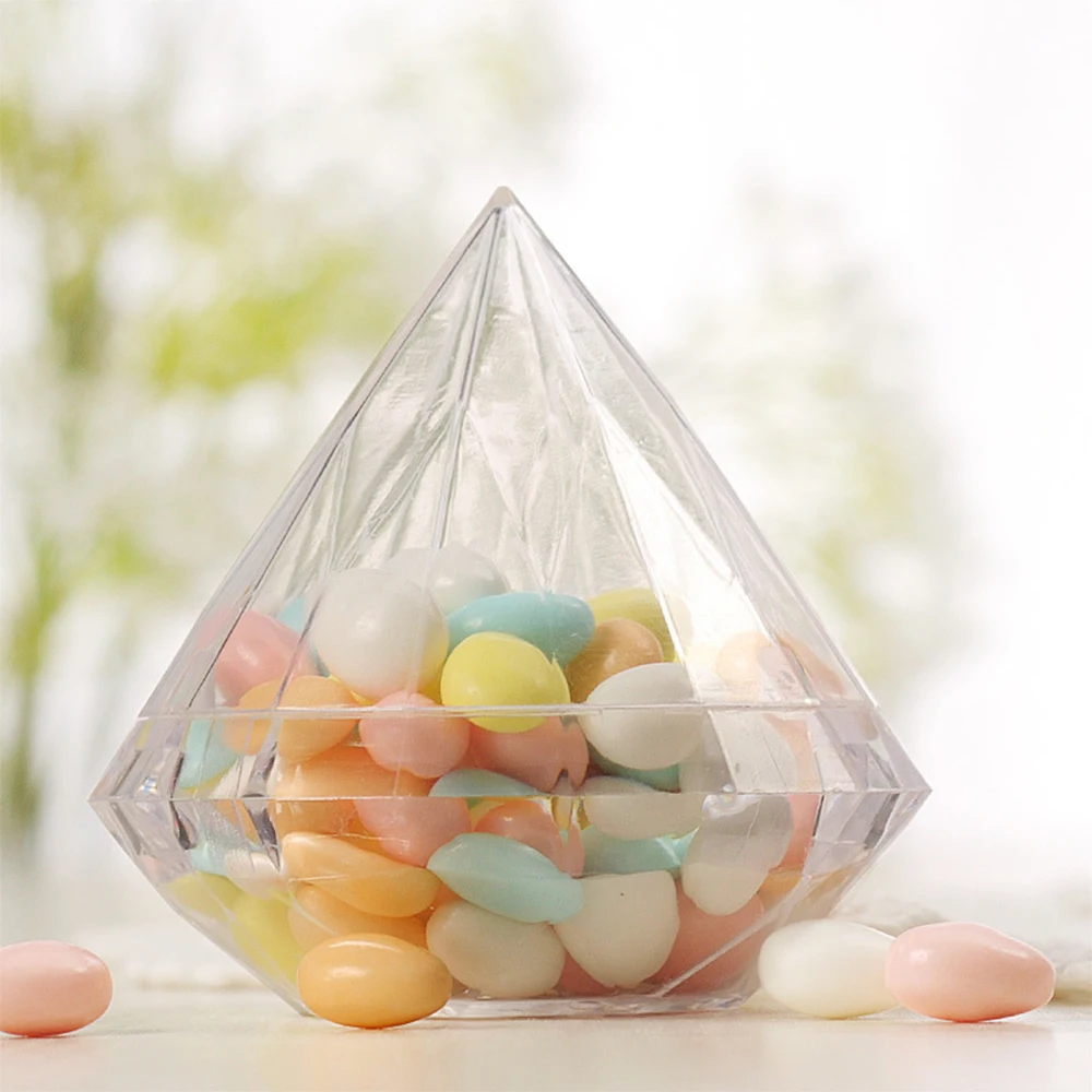 12PCS/set Diamond Shape Candy Box Food Grade Transparent Plastic Candy Container Halloween Children Food Storage Flower Box
12PCS/set Diamond Shape Candy Box Food Grade Transparent Plastic Candy Container Halloween Children Food Storage Flower Box