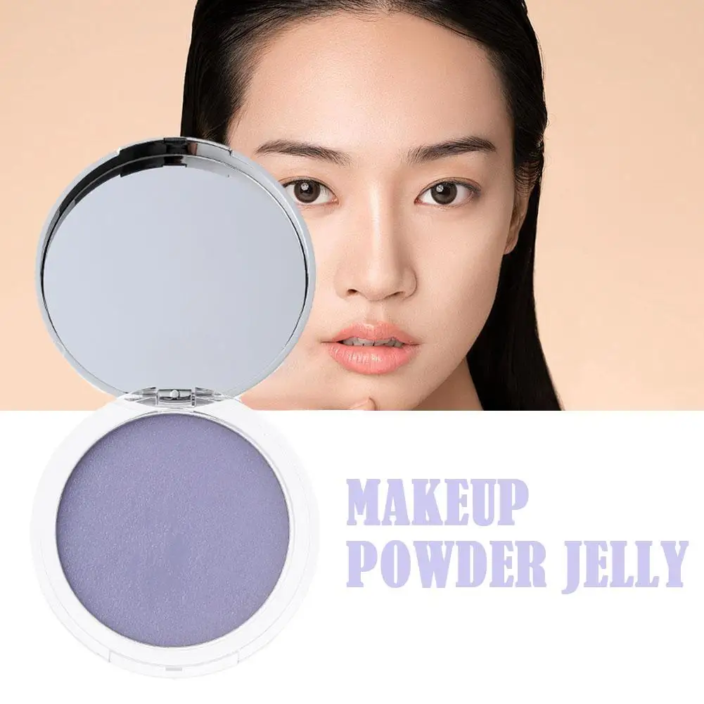 

Oil Control Face Pressed Powder Long Lasting Compact Powder With mini Puff Nude Makeup Setting Powder