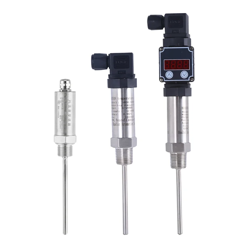 High Performance Temperature Sensor PT100 RTD Transmitter 4-20mA 0-10V Temperature Transducer M20-1.5 
High Performance Temperature Sensor PT100 RTD Transmitter 4-20mA 0-10V Temperature Transducer M20-1.5