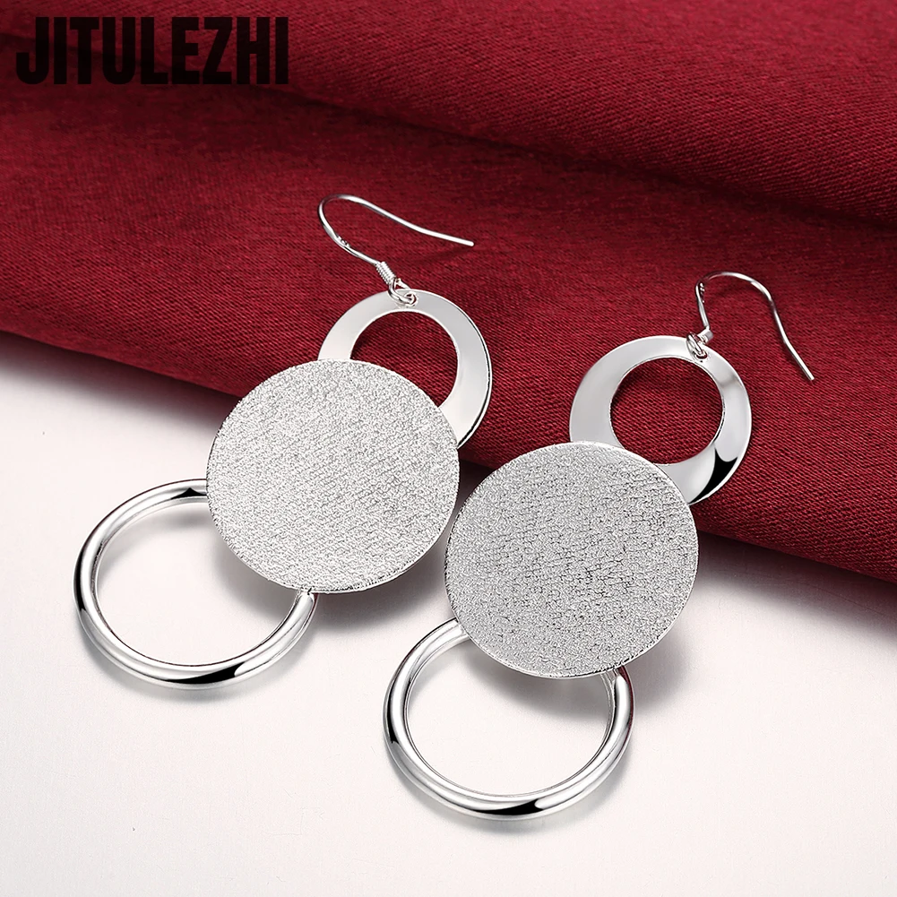 Женские серьги-подвески из серебра 925 пробы, в стиле ретро 
Женские серьги-подвески из серебра 925 пробы, в стиле ретро