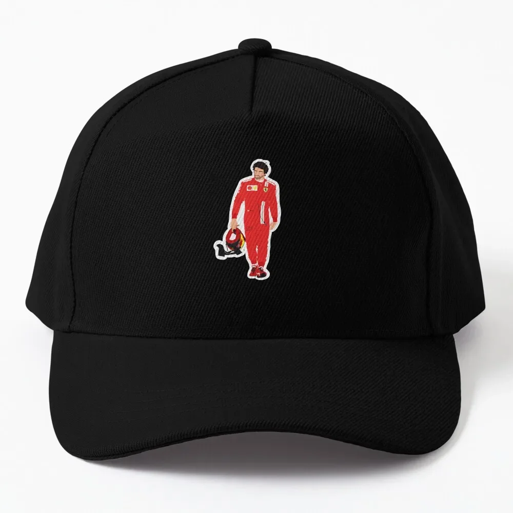 

Carlos Sainz walking through the pitlane Baseball Cap Snap Back Hat Golf Golf Hat Man Luxury Hat Women's Golf Wear Men's