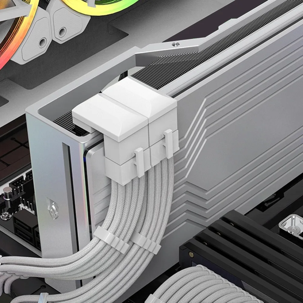 Direction U to 180 Degree Angle PCIe 8 Pin Adapter Graphics Card Connector Graphics Power Adapter 180 Degree Angle Connector
Direction U to 180 Degree Angle PCIe 8 Pin Adapter Graphics Card Connector Graphics Power Adapter 180 Degree Angle Connector