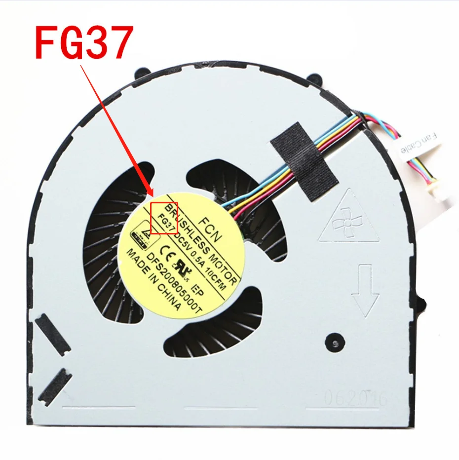 Computer CPU Cooling Fans For DFS200805000T FG36 FG37 Cooler Fan Radiator replacement laptop parts New Computer CPU Cooling Fans For DFS200805000T FG36 FG37 Cooler Fan Radiator replacement laptop parts New