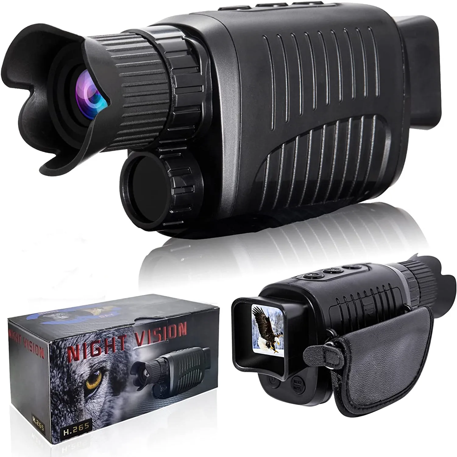 HD Infrared Night Vision 1080P Camera Device Digital Night Vision Telescope with Day and Night Dual-use for Hunting Travel
HD Infrared Night Vision 1080P Camera Device Digital Night Vision Telescope with Day and Night Dual-use for Hunting Travel