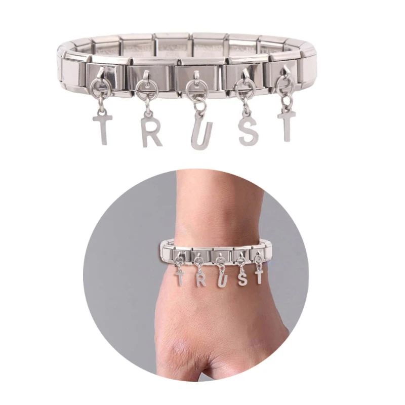 Элегантные браслеты из нержавеющей стали, модная цепочка на руку для женщин и девочек на день рождения
Элегантные браслеты из нержавеющей стали, модная цепочка на руку для женщин и девочек на день рождения