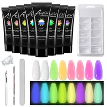 Nail Art Set 6pcs/set Manicure Luminous Extension Glue Set 15ml Paper-free Crystal Phototherapy Glue Fast Nail Extension Glue
Nail Art Set 6pcs/set Manicure Luminous Extension Glue Set 15ml Paper-free Crystal Phototherapy Glue Fast Nail Extension Glue