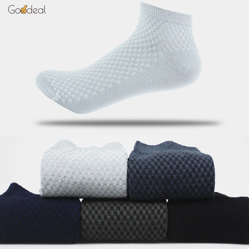 Goodeal Brand 10Pairs/Lot Men Fiber Business Ankle Socks Breathable Cotton Male Low Tube Solid Color Underwear EU 39-44
Goodeal Brand 10Pairs/Lot Men Fiber Business Ankle Socks Breathable Cotton Male Low Tube Solid Color Underwear EU 39-44