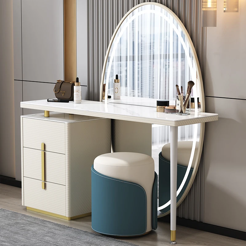 Stool Modern Dressing Table Storage Desings Lights Makeup Dressing Table Storage Mirror Tocador Maquillaje Bedroom Furniture
Stool Modern Dressing Table Storage Desings Lights Makeup Dressing Table Storage Mirror Tocador Maquillaje Bedroom Furniture