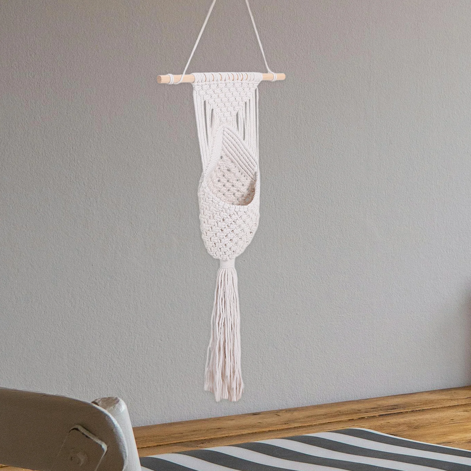 Bohemian Hanging Fruit Basket - Woven Kitchen Storage 5 Sab7d56ee424e49e3b6f5ab3abde0821e8