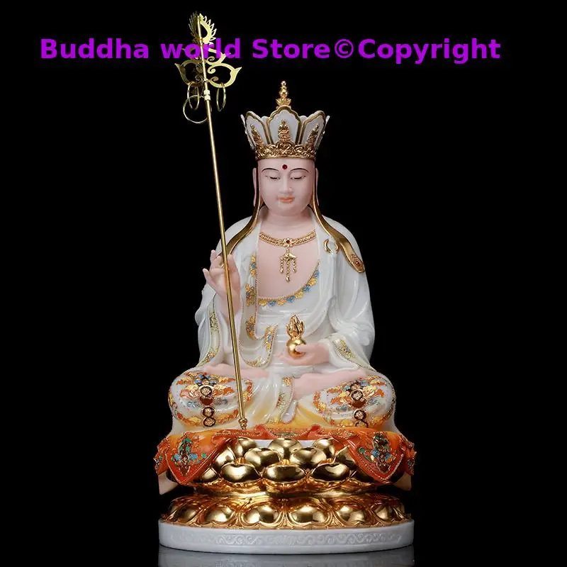 Asia TOP high-grade Handmade gilding Buddha statue home family bless efficacious Worship ksitigarbha Dizang pusa Talisman
Asia TOP high-grade Handmade gilding Buddha statue home family bless efficacious Worship ksitigarbha Dizang pusa Talisman