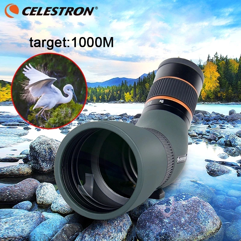 Celestron-Ultra Portable Micro Spotting Scope, 9-27x Zoom Eyepiece, Multi-coated, ED Glass Optics, Hummingbird, 56mm
Celestron-Ultra Portable Micro Spotting Scope, 9-27x Zoom Eyepiece, Multi-coated, ED Glass Optics, Hummingbird, 56mm
