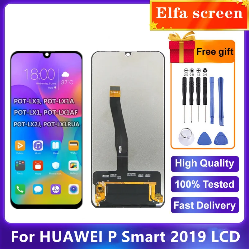 AAA Quality For Huawei P smart 2019 LCD Display Touch Screen Digitizer For Huawei P smart 2019 LCD POT-LX1 Replacement Parts
AAA Quality For Huawei P smart 2019 LCD Display Touch Screen Digitizer For Huawei P smart 2019 LCD POT-LX1 Replacement Parts