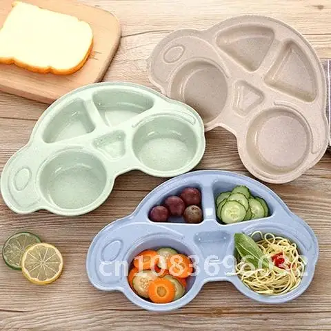 Eco-Friendly Children Plates Kids Dishes Cartoon Car Style Portable Baby Plate Wheat Straw Infant Bowl
Eco-Friendly Children Plates Kids Dishes Cartoon Car Style Portable Baby Plate Wheat Straw Infant Bowl