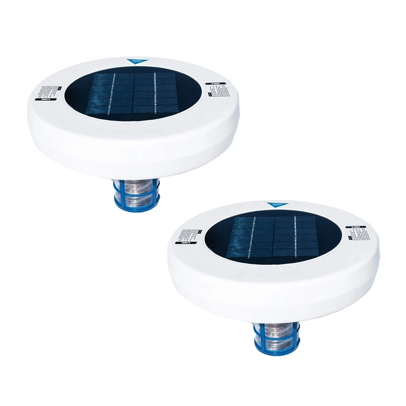 2X Solar Pool-Ionizer,Copper Silver Ion Swimming Pool Purifier Water Purifier,Kills-Algae Pool Ionizer
2X Solar Pool-Ionizer,Copper Silver Ion Swimming Pool Purifier Water Purifier,Kills-Algae Pool Ionizer