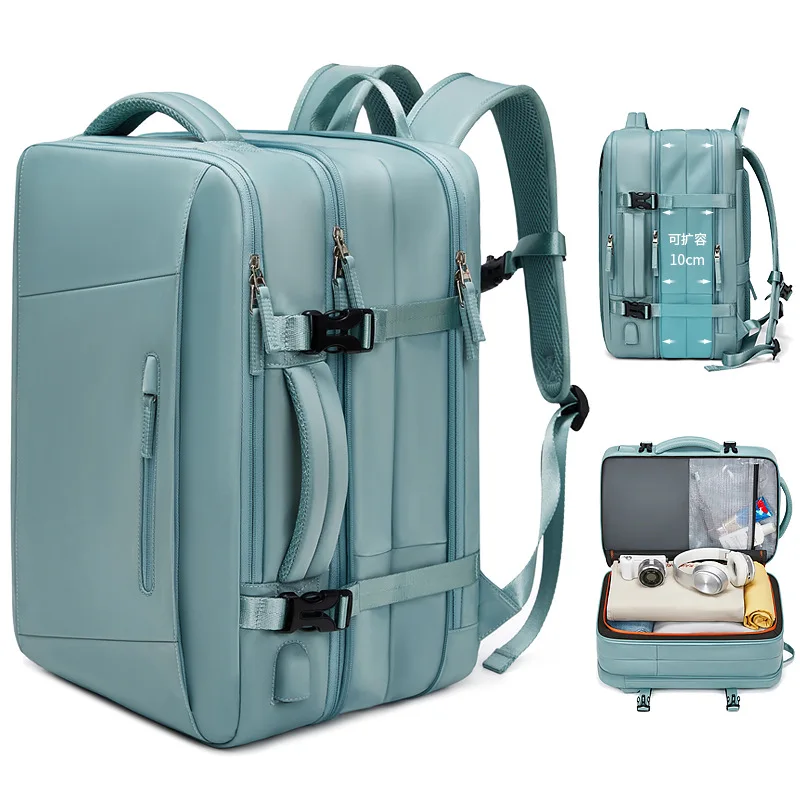 

Расширяемый дорожный рюкзак унисекс, вместительные рюкзаки, многофункциональная сумка для багажа, деловые и удобные сумки для ноутбука