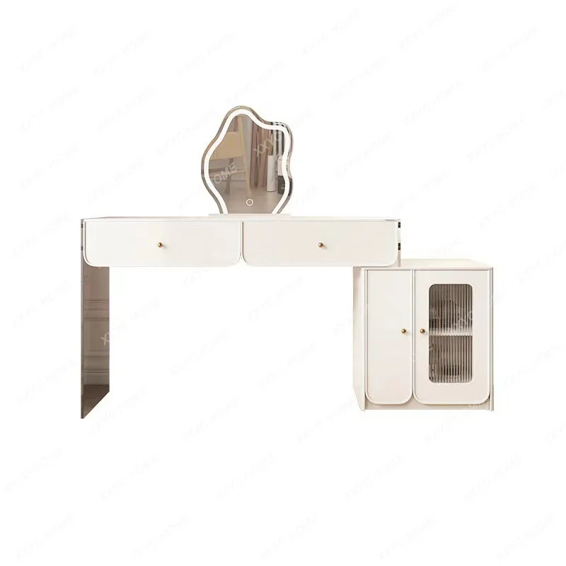 French Dresser Modern Simple and Light Luxury Cream Stone Plate Retractable Hanging Makeup Table
French Dresser Modern Simple and Light Luxury Cream Stone Plate Retractable Hanging Makeup Table