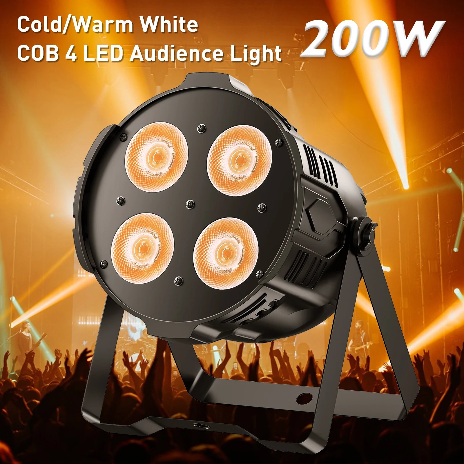 Somspot 200W COB Par Light Stage Effect Light DMX512 DJ Light for Church Concert Wedding Birthday Party
Somspot 200W COB Par Light Stage Effect Light DMX512 DJ Light for Church Concert Wedding Birthday Party