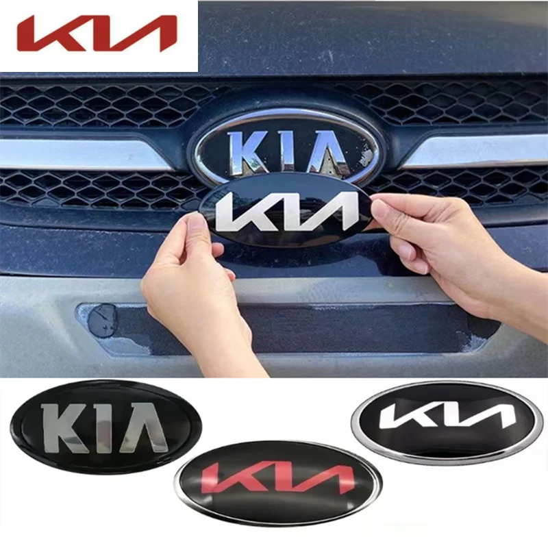 150*75mm KIA car front engine KIA/KN logo sportage ceed Souranto Serato optima pican to Rio soul K5 stonic luggage badge sticker
150*75mm KIA car front engine KIA/KN logo sportage ceed Souranto Serato optima pican to Rio soul K5 stonic luggage badge sticker