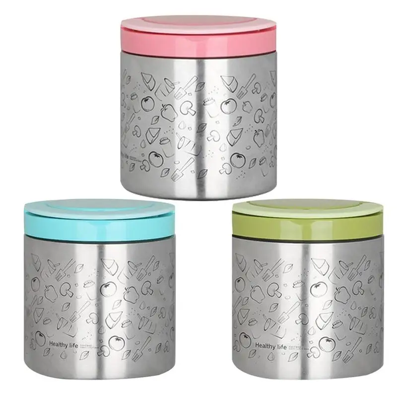 Stainless Steel Lunch Box Leak Proof Food Container Thermal Food Container 2 Layers Insulated Lunch Box food jar Outdoor Meals
Stainless Steel Lunch Box Leak Proof Food Container Thermal Food Container 2 Layers Insulated Lunch Box food jar Outdoor Meals