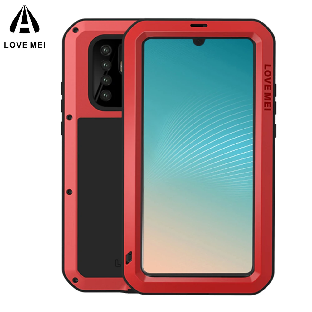 LOVE MEI Case For Huawei P30 Pro Metal Armor Cover P40 Lite P 30 Military Grade Shockproof Silicone Funda Built-in Protector
LOVE MEI Case For Huawei P30 Pro Metal Armor Cover P40 Lite P 30 Military Grade Shockproof Silicone Funda Built-in Protector