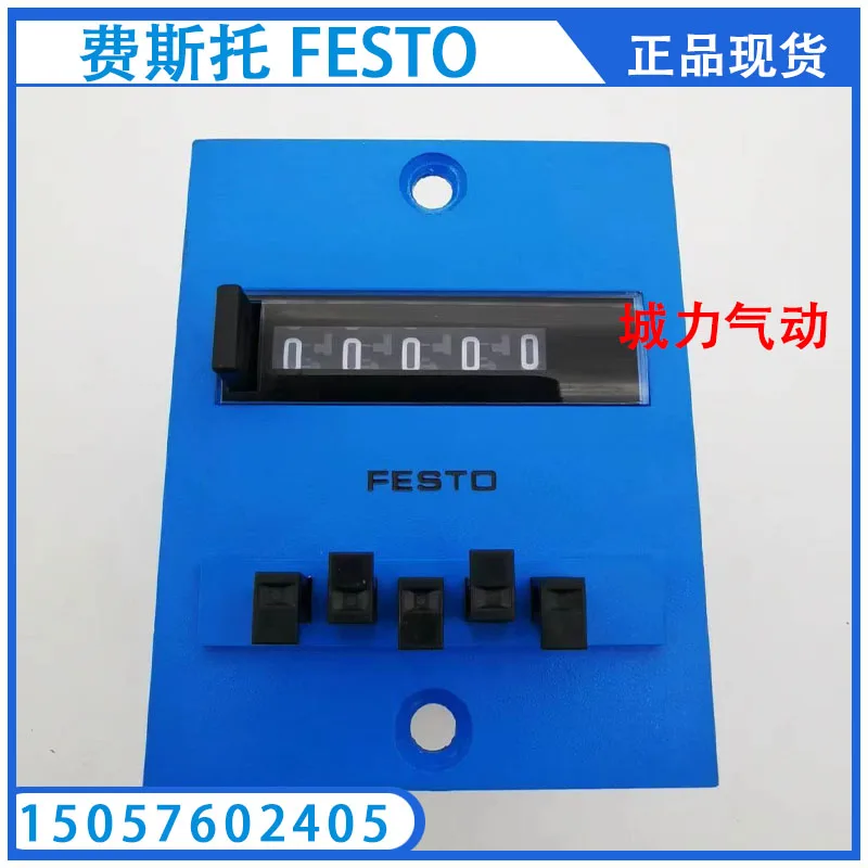 

FESTO Festo Preset Pneumatic Counter PZV-E-C 15608 Genuine Spot.