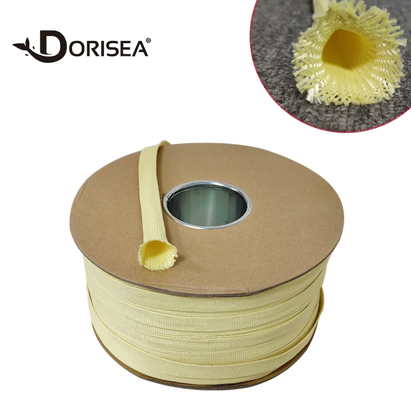 DORISEA Inner Diameter 1mm - 80mm Insulated Empty Aramid Tunnels Flame Retardant Hollow Kevlar Fiber Sleeve Case
DORISEA Inner Diameter 1mm - 80mm Insulated Empty Aramid Tunnels Flame Retardant Hollow Kevlar Fiber Sleeve Case