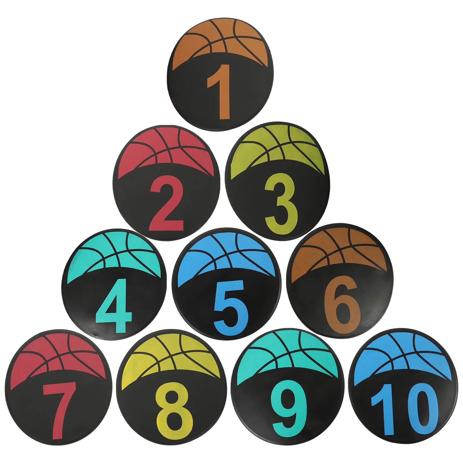 10pcs Football Exercising Marking Discs Soccer Training Markers Football Sign Discs
10pcs Football Exercising Marking Discs Soccer Training Markers Football Sign Discs