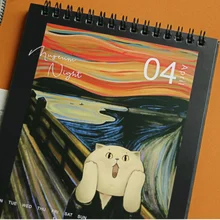 Creative 2022 Cat Museum Cool Desk Calendar Gift 14.5*21cm DIY Monthly Daily Plan Notebook Supplies School Office Stationery
Creative 2022 Cat Museum Cool Desk Calendar Gift 14.5*21cm DIY Monthly Daily Plan Notebook Supplies School Office Stationery