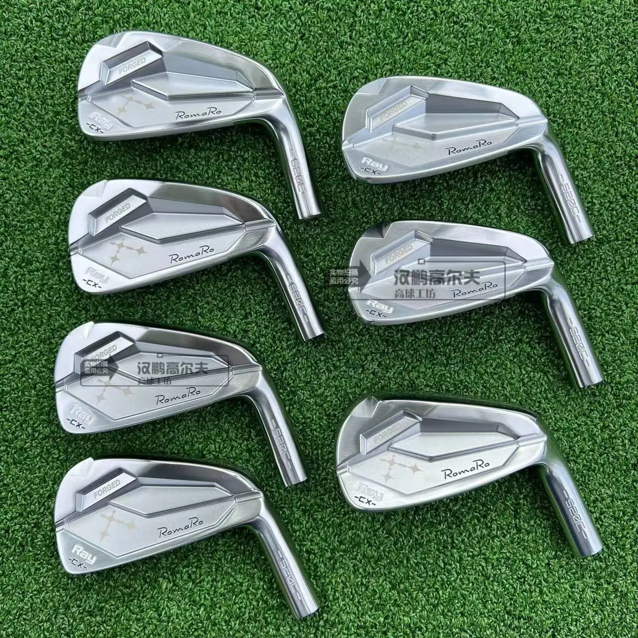 

2023 Men golf iron Original CNC FORGED iron RomaRo Ray CX-FORGED irons set ( 4 5 6 7 8 9 P )steel shaft golf clubs