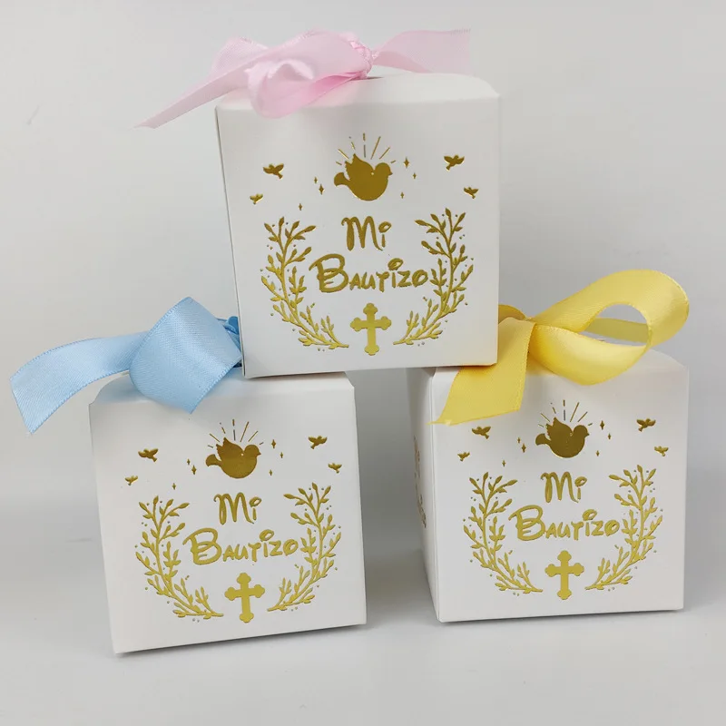 Mi Bautizo Decoracion Chocolate Gift Box Party Favor Boxes For Kids Birthday Sugar Box Baby Shower Candy Box For Girl Boy 100pcs
Mi Bautizo Decoracion Chocolate Gift Box Party Favor Boxes For Kids Birthday Sugar Box Baby Shower Candy Box For Girl Boy 100pcs