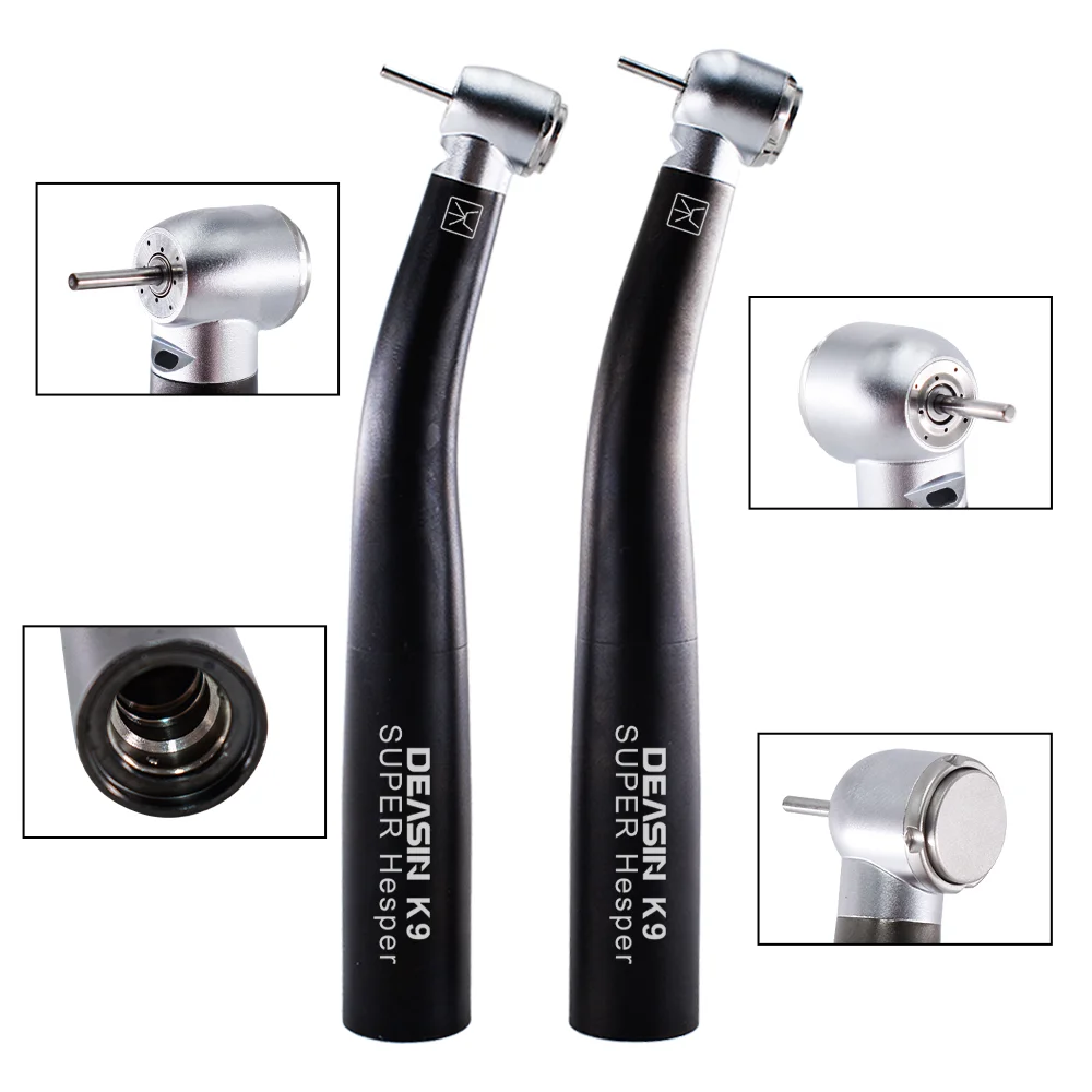 

Dental Fiber Optic Handpiece Torque Head High speed Air Turbine Ceramic Bearing Dentist Tool Compatible with KaVo Connectors