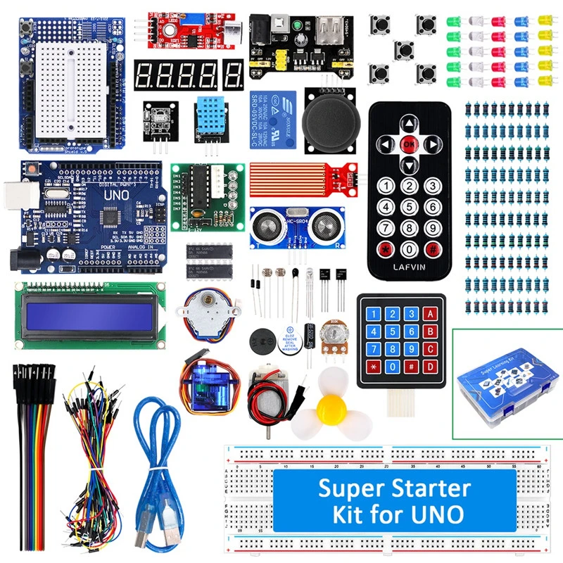 

RFID upgrade kit Super starter kit UNO R3 improved development board Tutorial learning kit